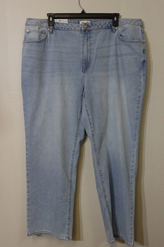 Seven7, New Jeans Loose Straight, 22W