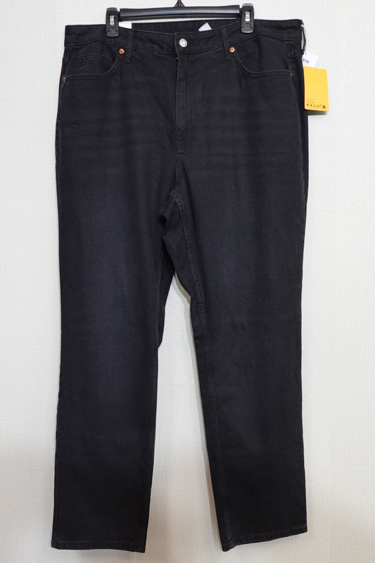 H&M, New Jeans High Waist Straight, 16
