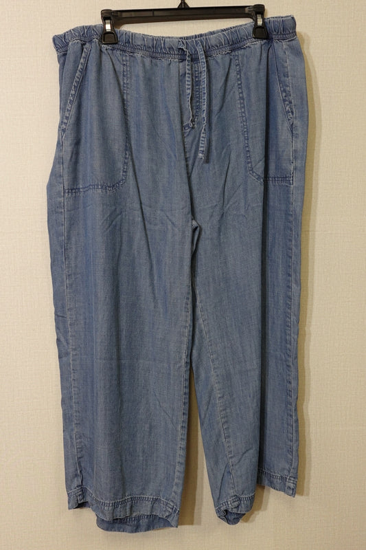 Splendid, Pants: wide-leg, 2X