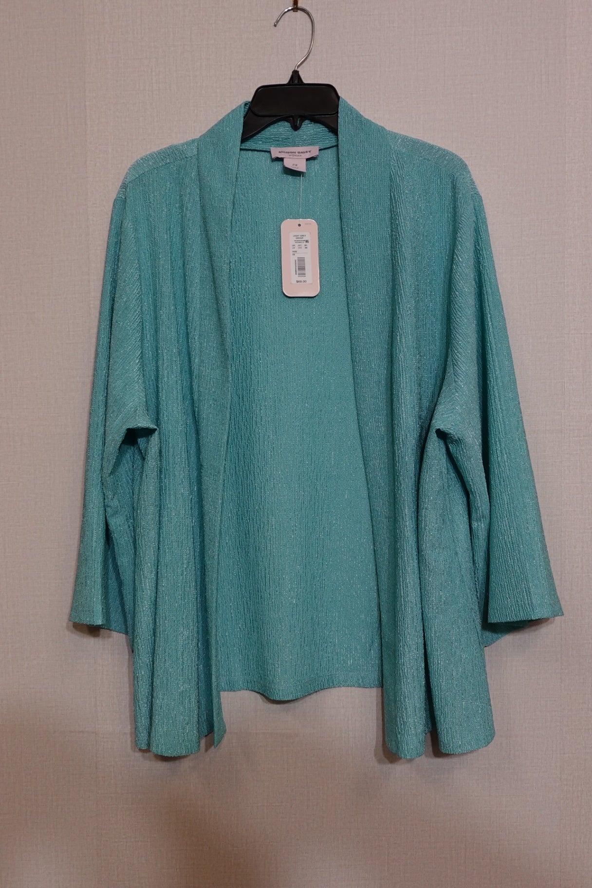 Allison Daley, NEW Cardigan, 2XL