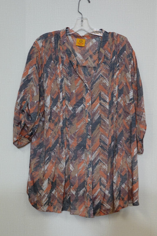 Ruby Rd., Shirt, 2X/3X (no label)