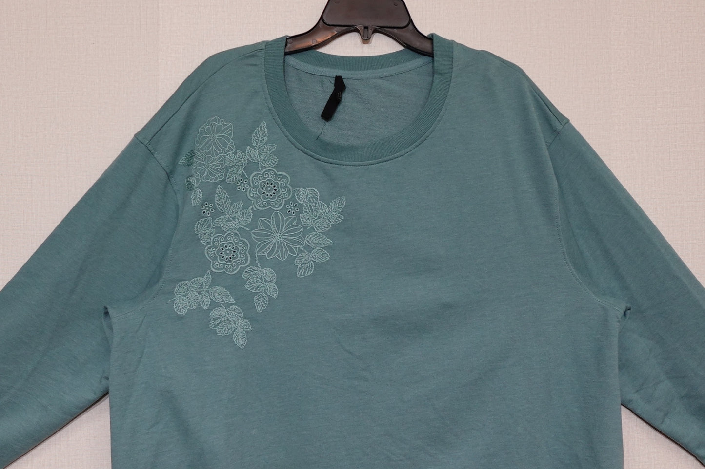 JANT+DELANCIY, Long Sleeves Top, 2X