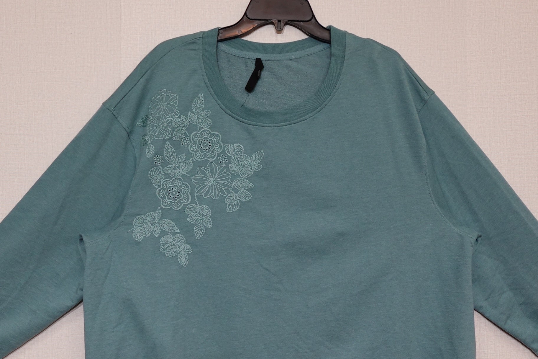 JANT+DELANCIY, Long Sleeves Top, 2X