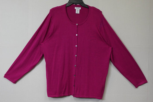 Liz Baker, CARDIGAN, 3X