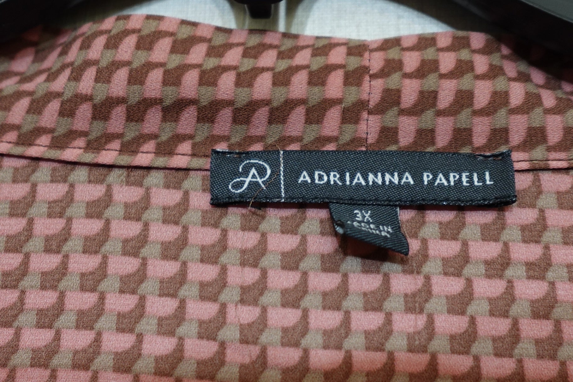 Adrianna Papell, Long Sleeves Top, 3X