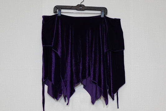 (No Label)- Some Small Signs Of wear, Velvet Fairy Skirt, 2X/3X