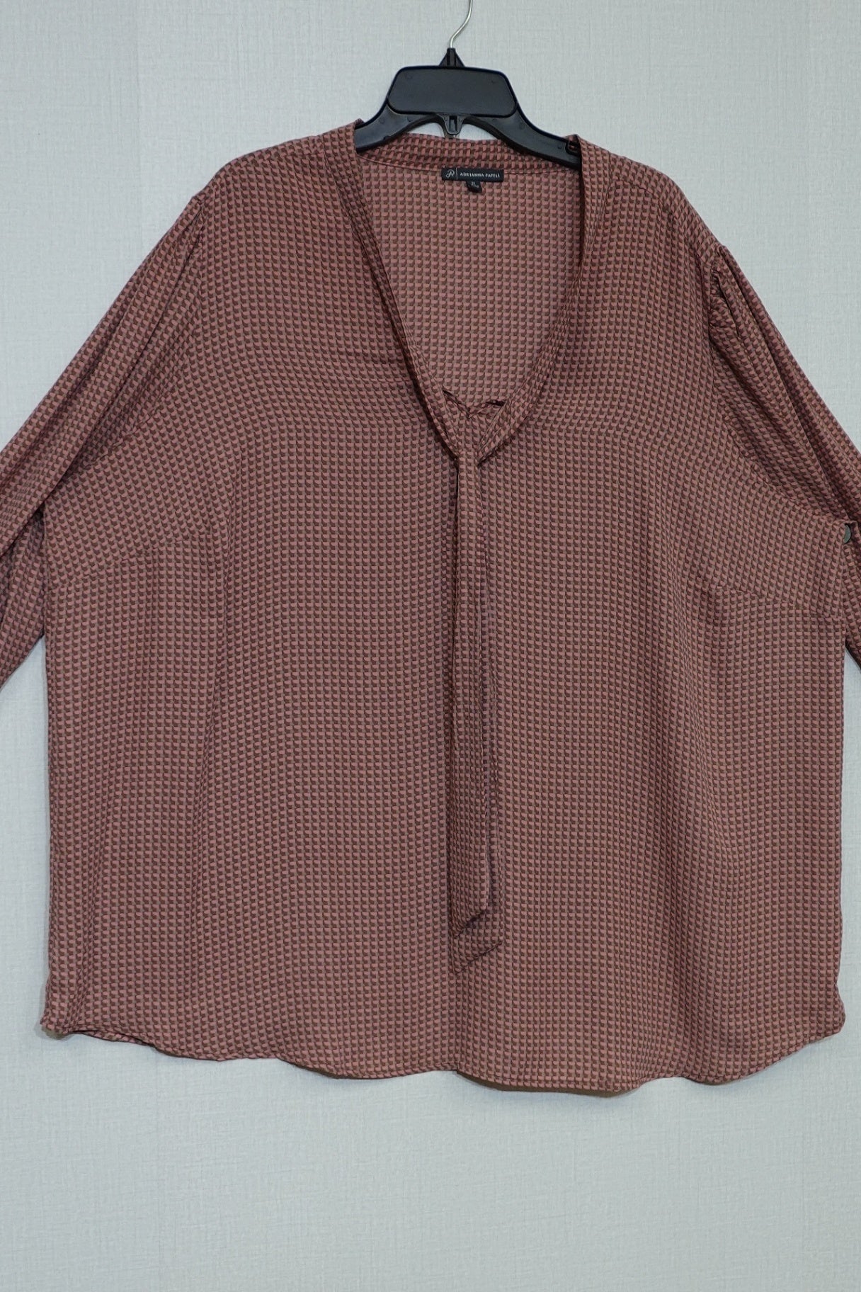 Adrianna Papell, Long Sleeves Top, 3X