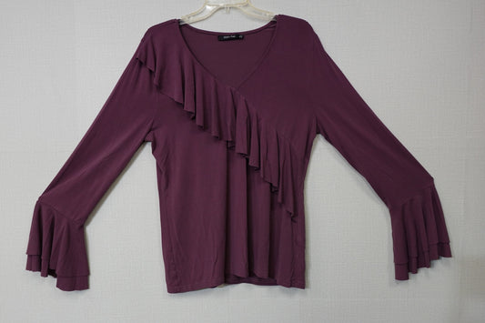 Doe & Rae, Long Sleeves Top, Large