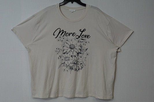 Maurices, T-Shirt Shorts Sleeve, 2X