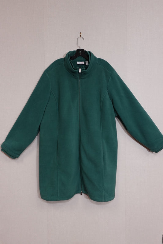 D&CO, Mid-Length Fleece Jacket, 3X