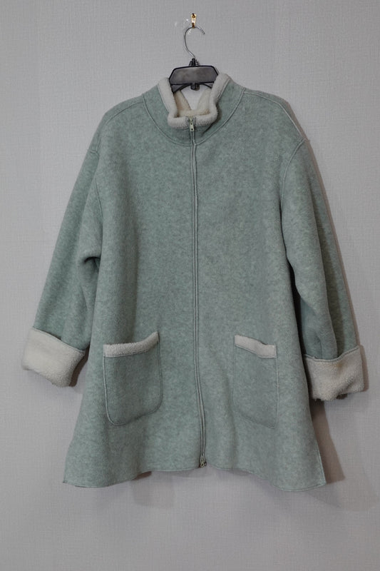 Denim & Co., Fleece Jacket, 3X