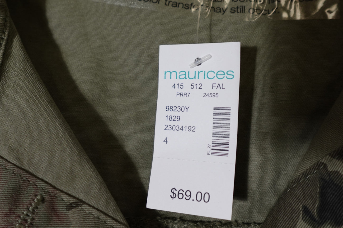 Maurices, New light jacket, 4X