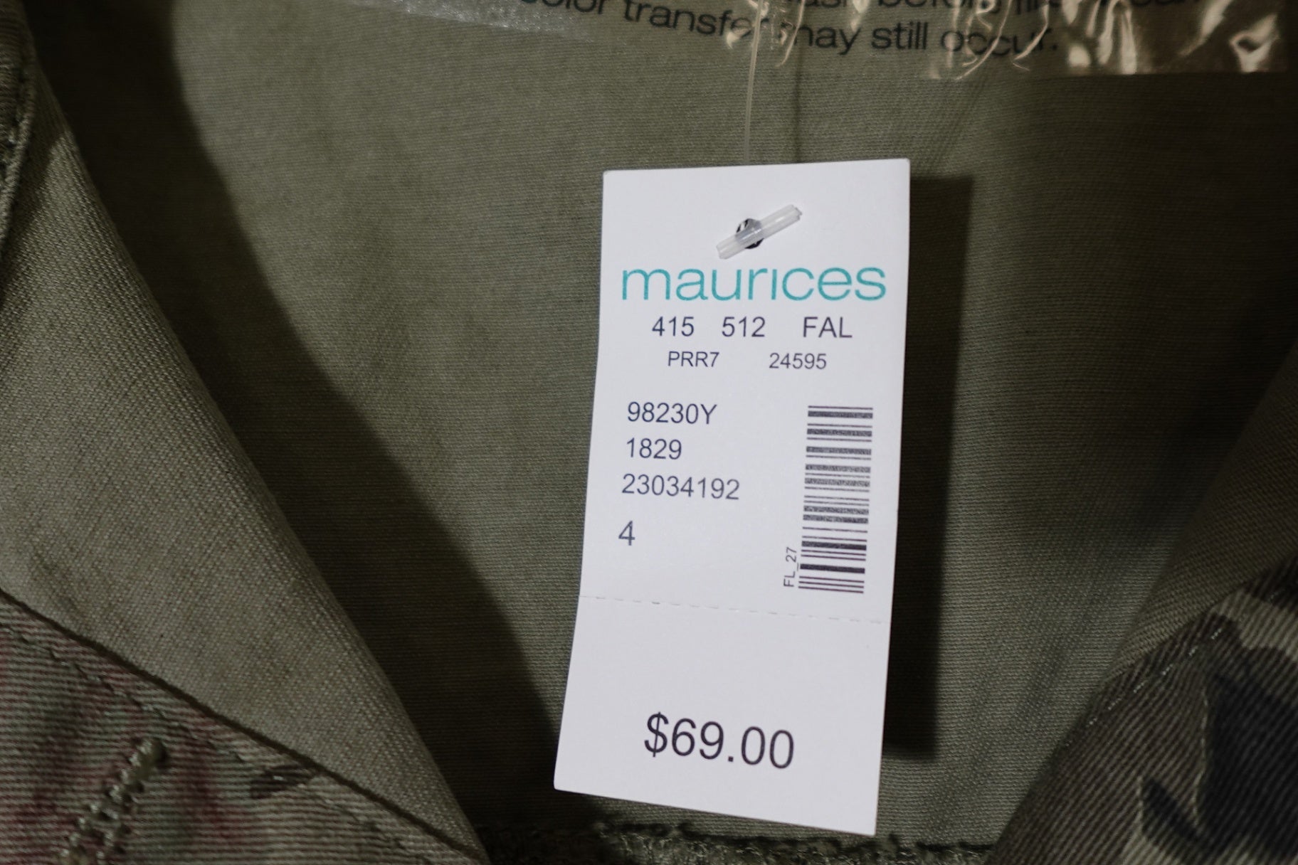 Maurices, New light jacket, 4X