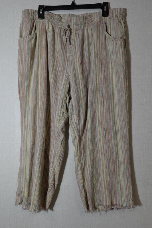 Cato, Pants- high-rise crop wide leg, 18/20