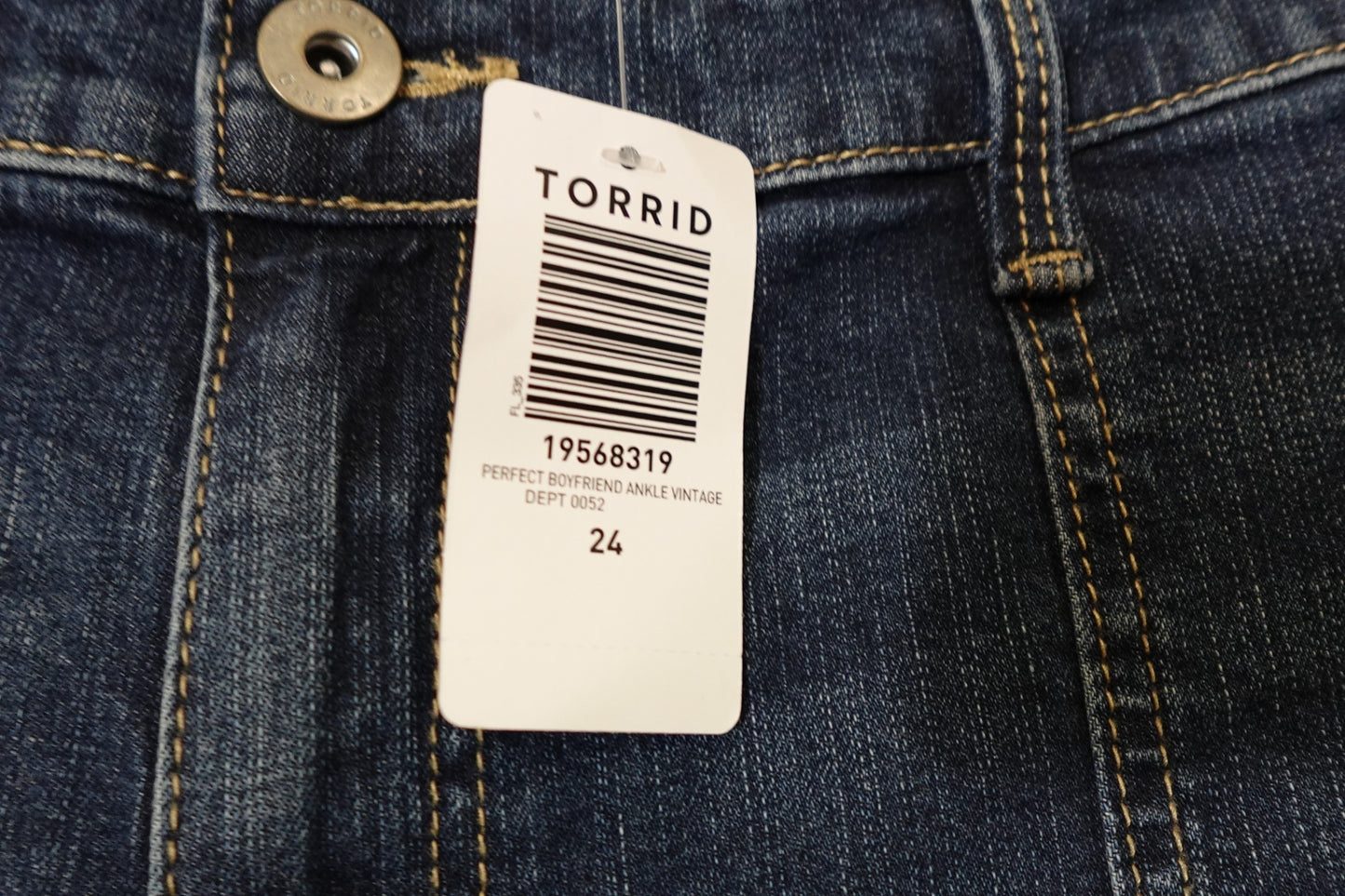 Torrid, New Jeans, Size 24