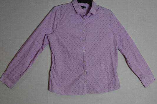 LANDS' END, Long Sleeves Button down, Size 12