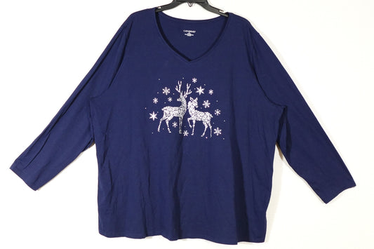 Catherines, Long Sleeves Top, Size 26/28