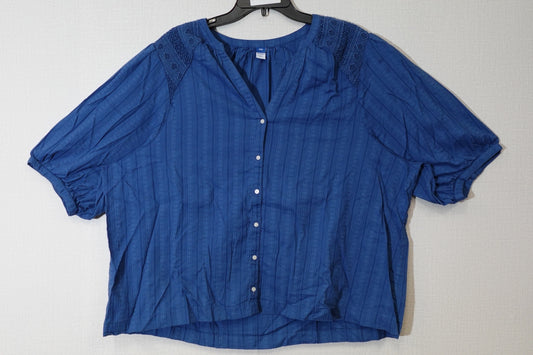 Old Navy Active, Short Sleeve Blouse, Size 2X