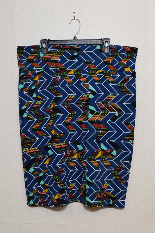 LuLaRoe, Skirt- Pencil, Size 3XL