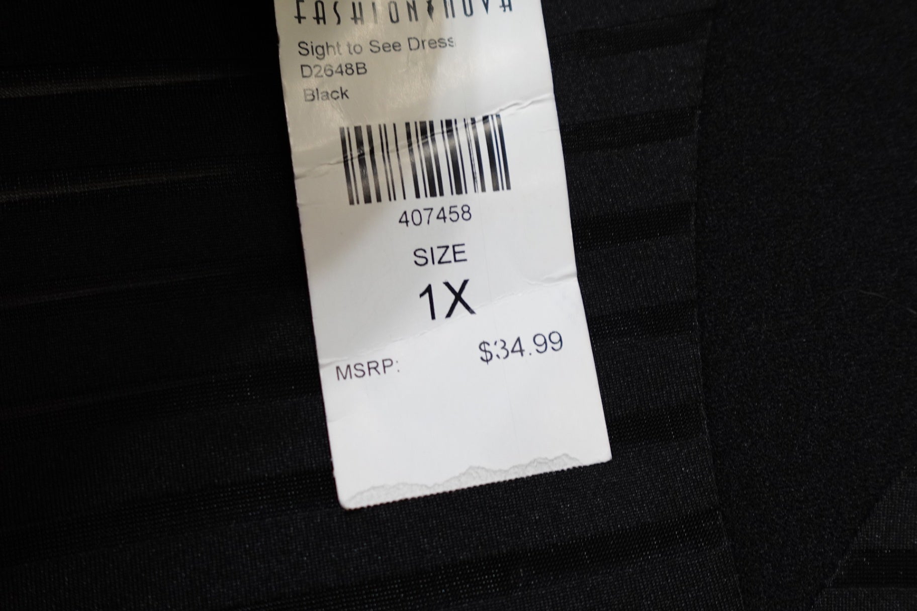 Fashion Nova, NEW Dress, Size 1x (Large recommended)