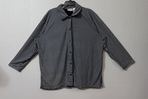 Russ Women Liz Claiborne, Long Sleeves Top- Button Down plush, Size 22w-24w