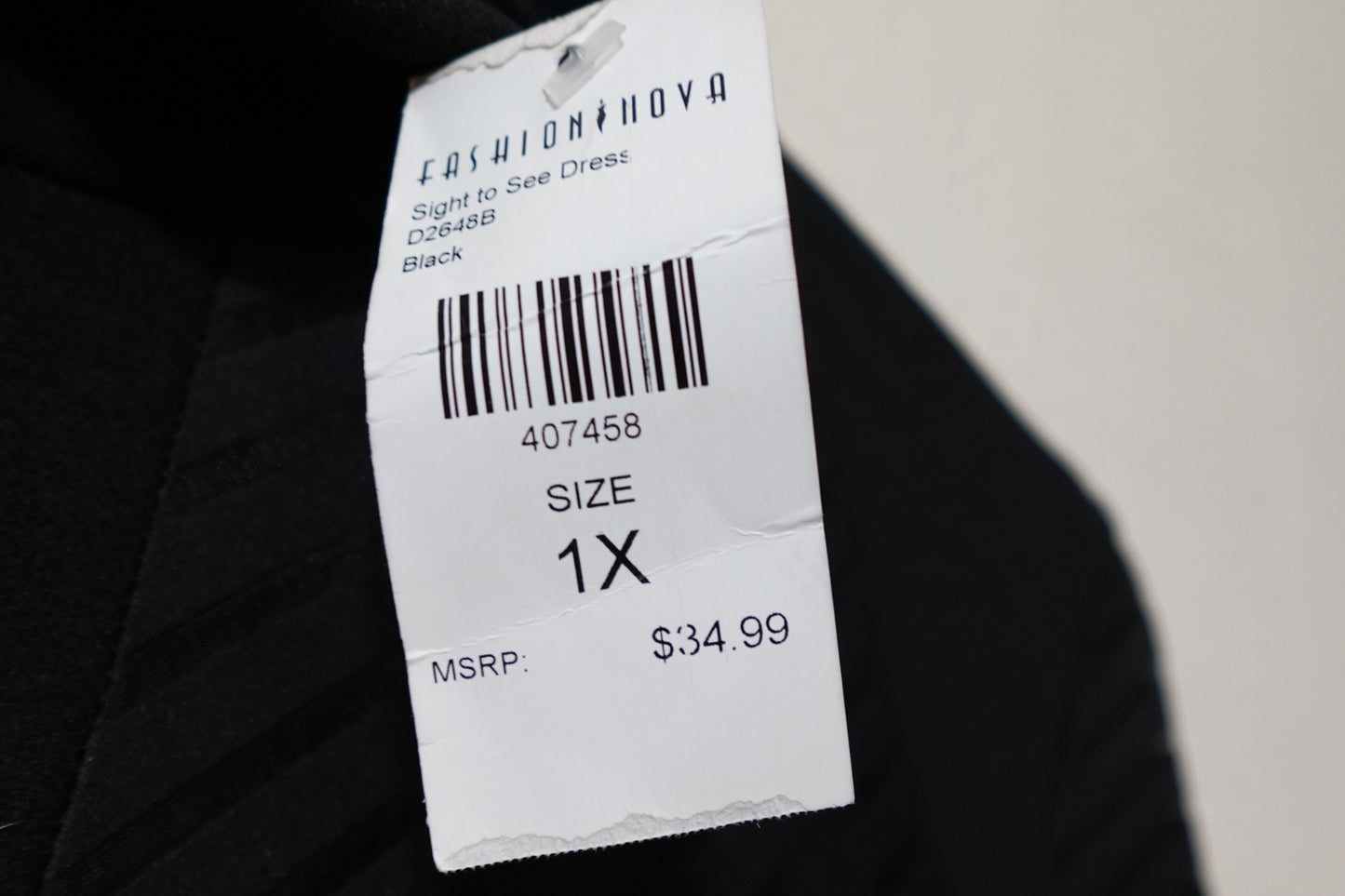Fashion Nova, NEW Dress, Size 1x (Large recommended)