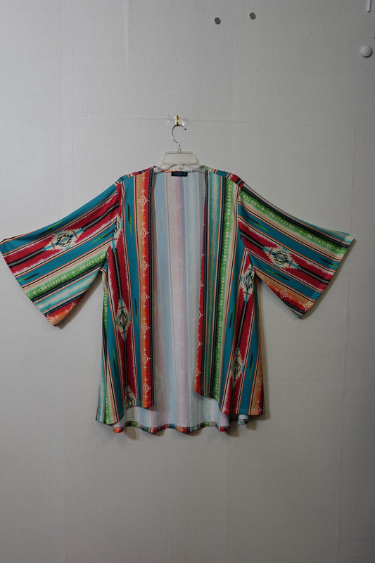 Fashion Express, Kimono, Size 1X (2X recomended)