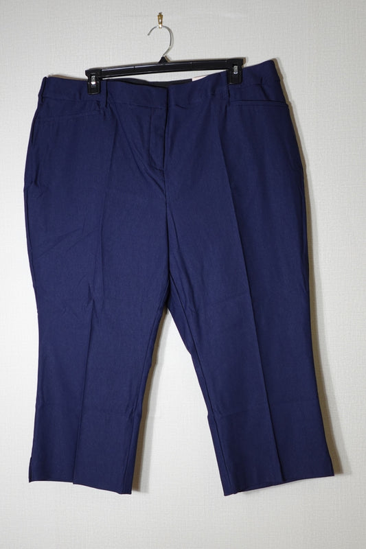 Lane Bryant, New Pants Mid-Rise Slim Capri, Size 22