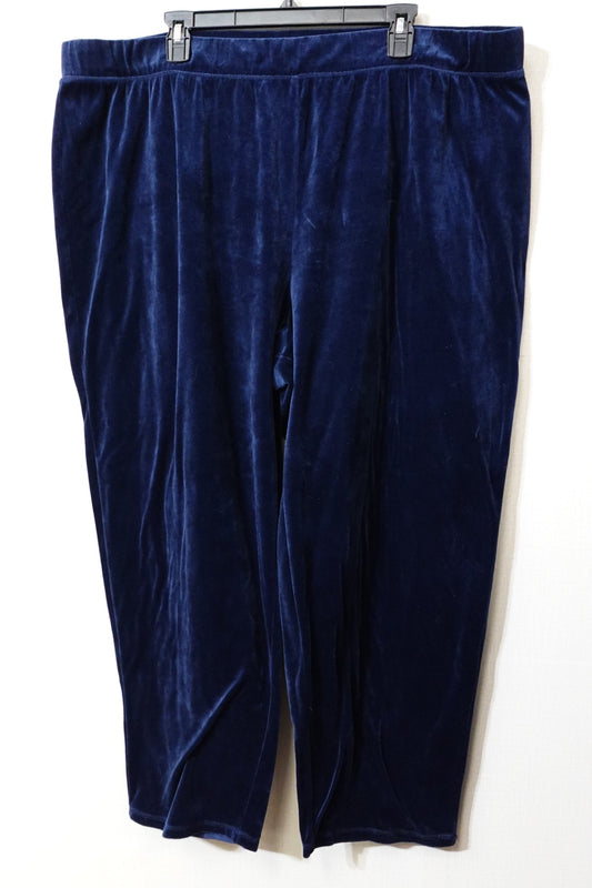 FADED GLORY, Velour Pants, Size 26/28W