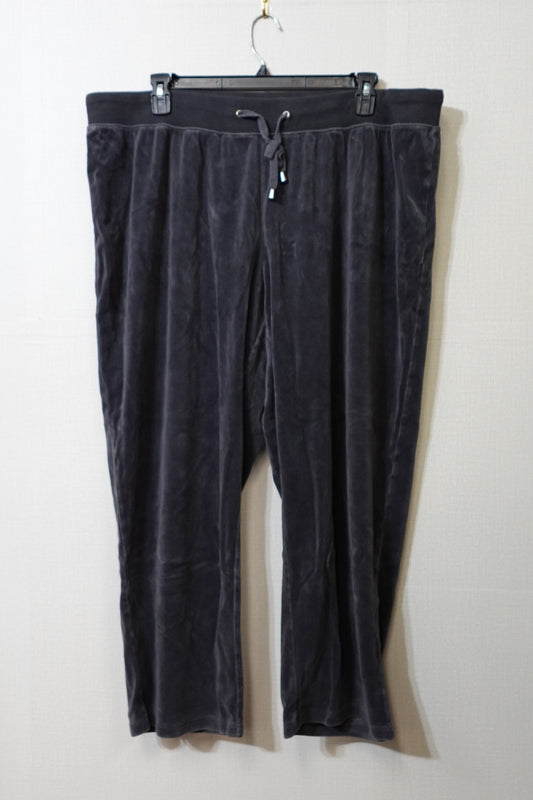 cj banks, velour Pants, Size 3X