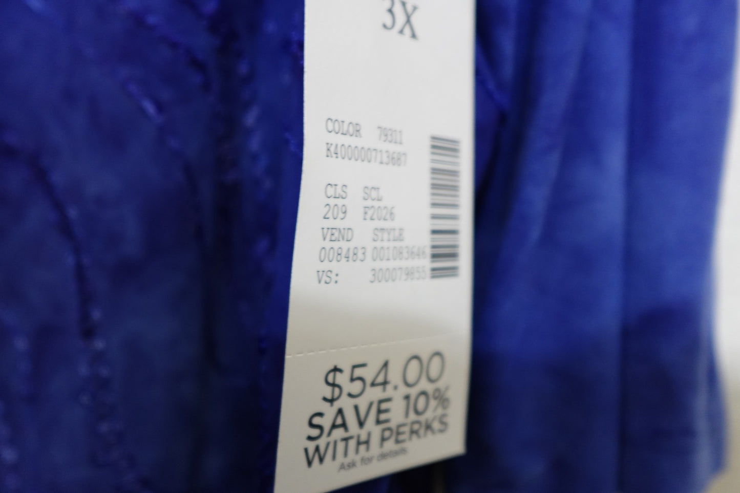 Catherines, New Long Sleeve Top, Size 26/28W