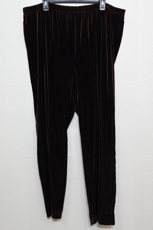 Victoria Holley, Velvet Pants, Size 3X