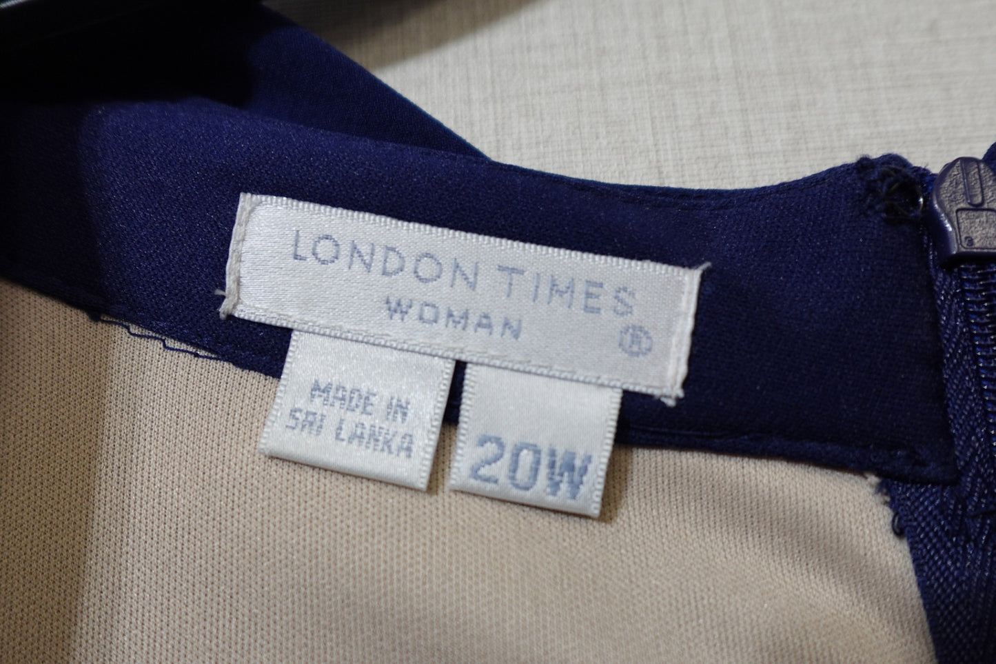 London Times, Dress, Size 20W