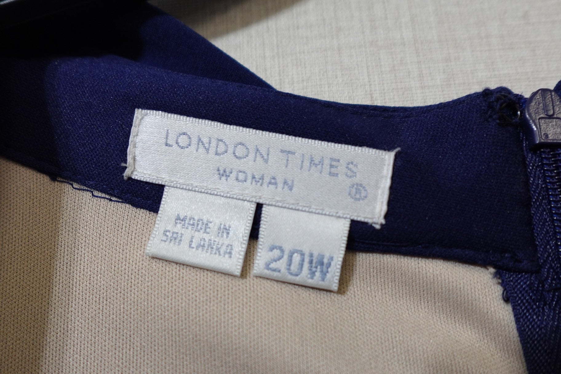 London Times, Dress, Size 20W