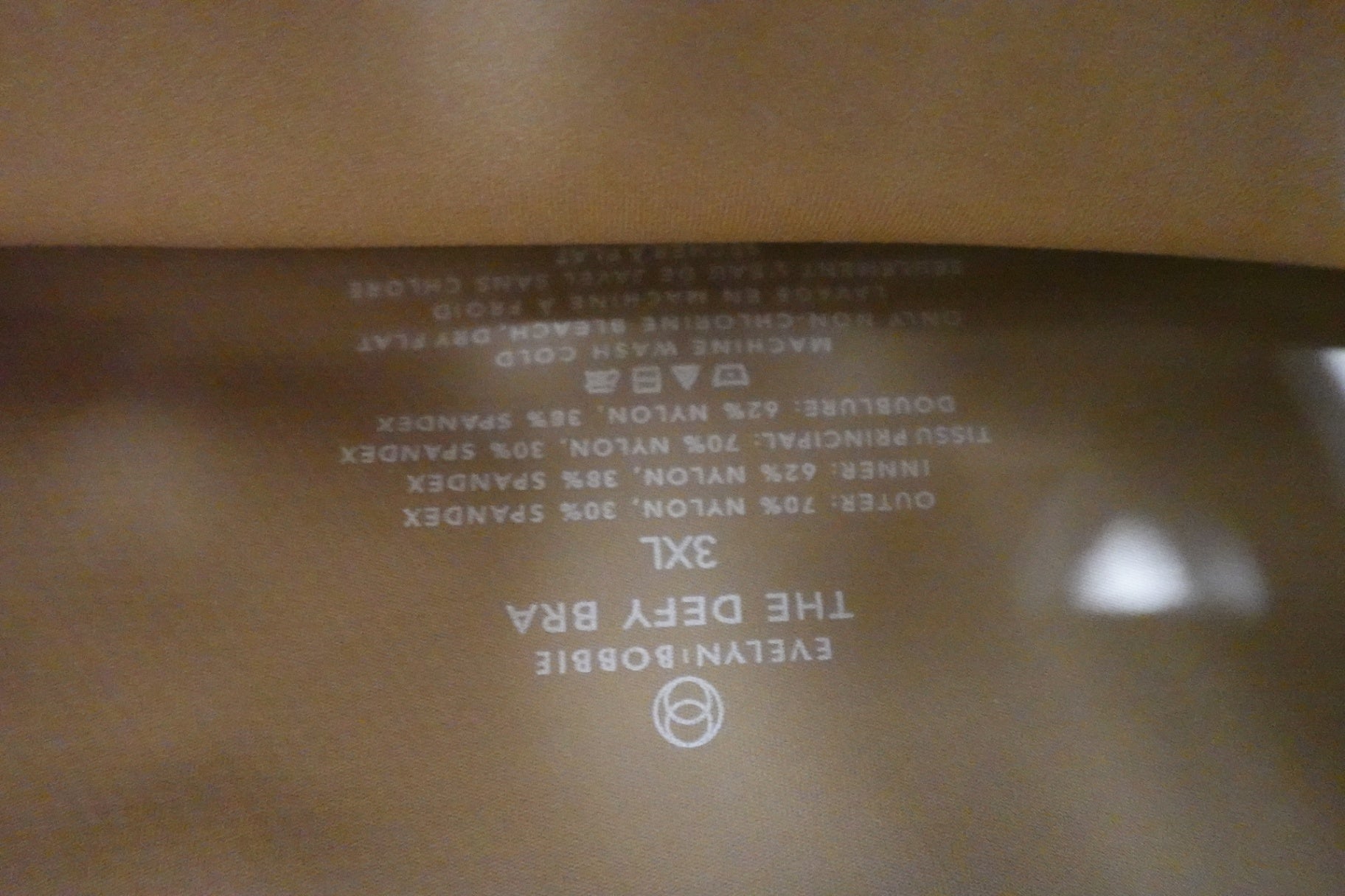 Evelyn bobbie, Bra, Size 3X