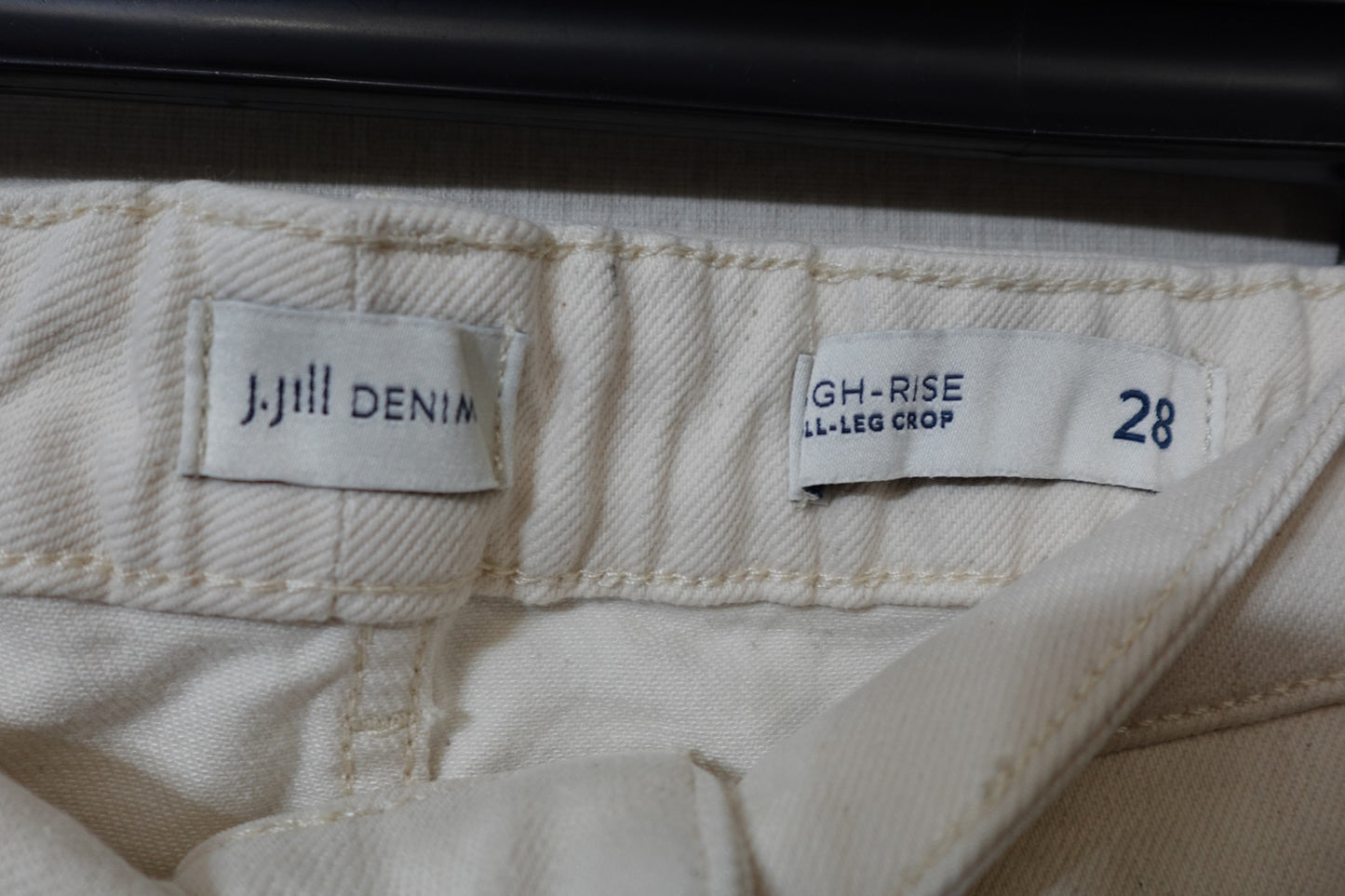 J. .Jill, Jeans Mid-rise Full-Leg Crop, Size 28