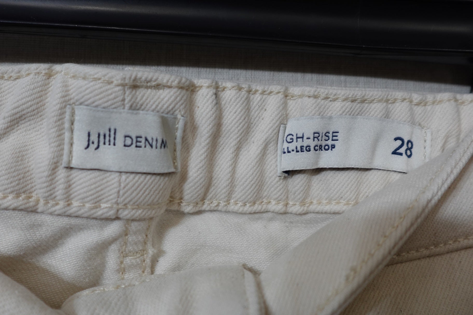 J. .Jill, Jeans Mid-rise Full-Leg Crop, Size 28