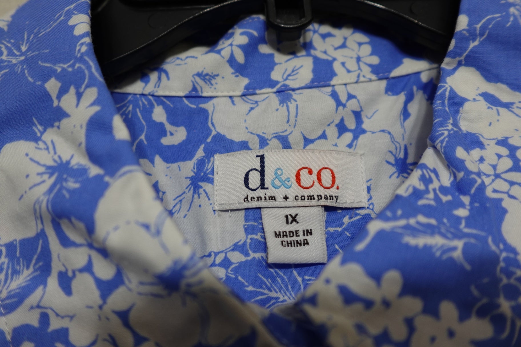 d&co, Short Sleeves Top, Size 16/18 (1X)