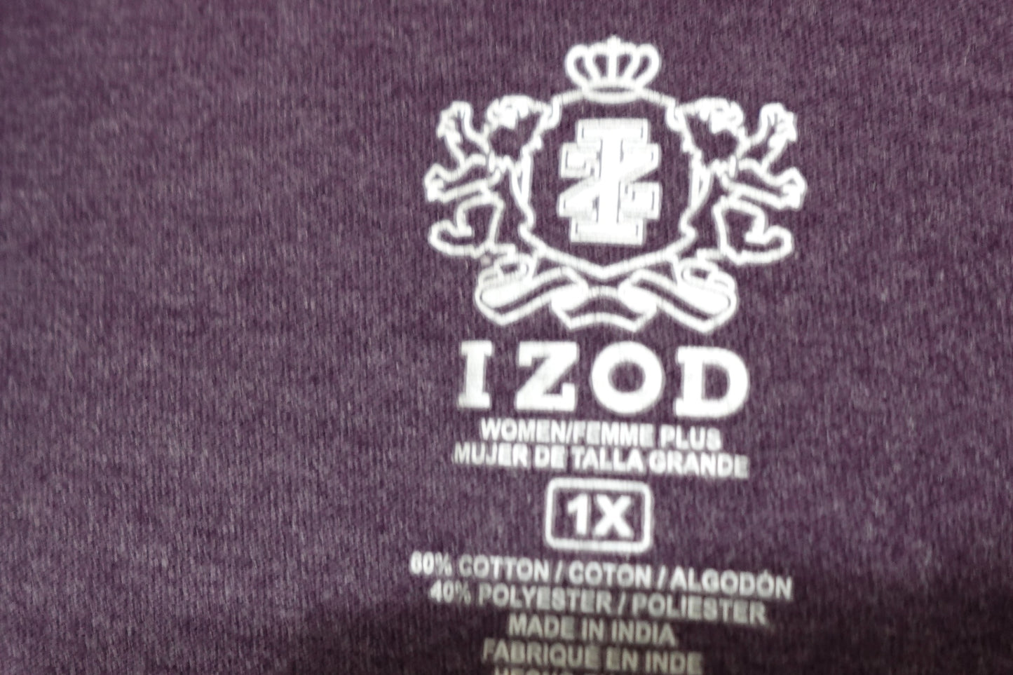 IZOD, cardigan, 1X