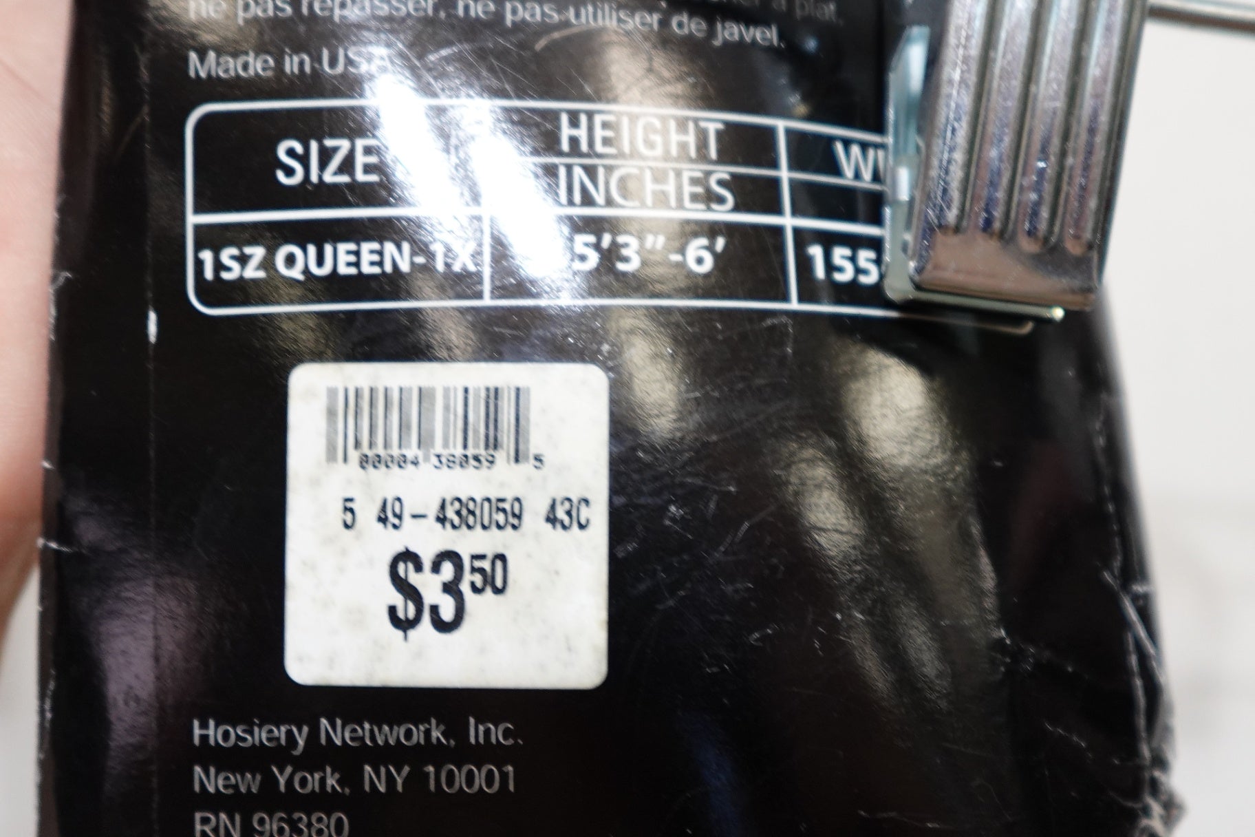 leg life, New tights, Size 1X