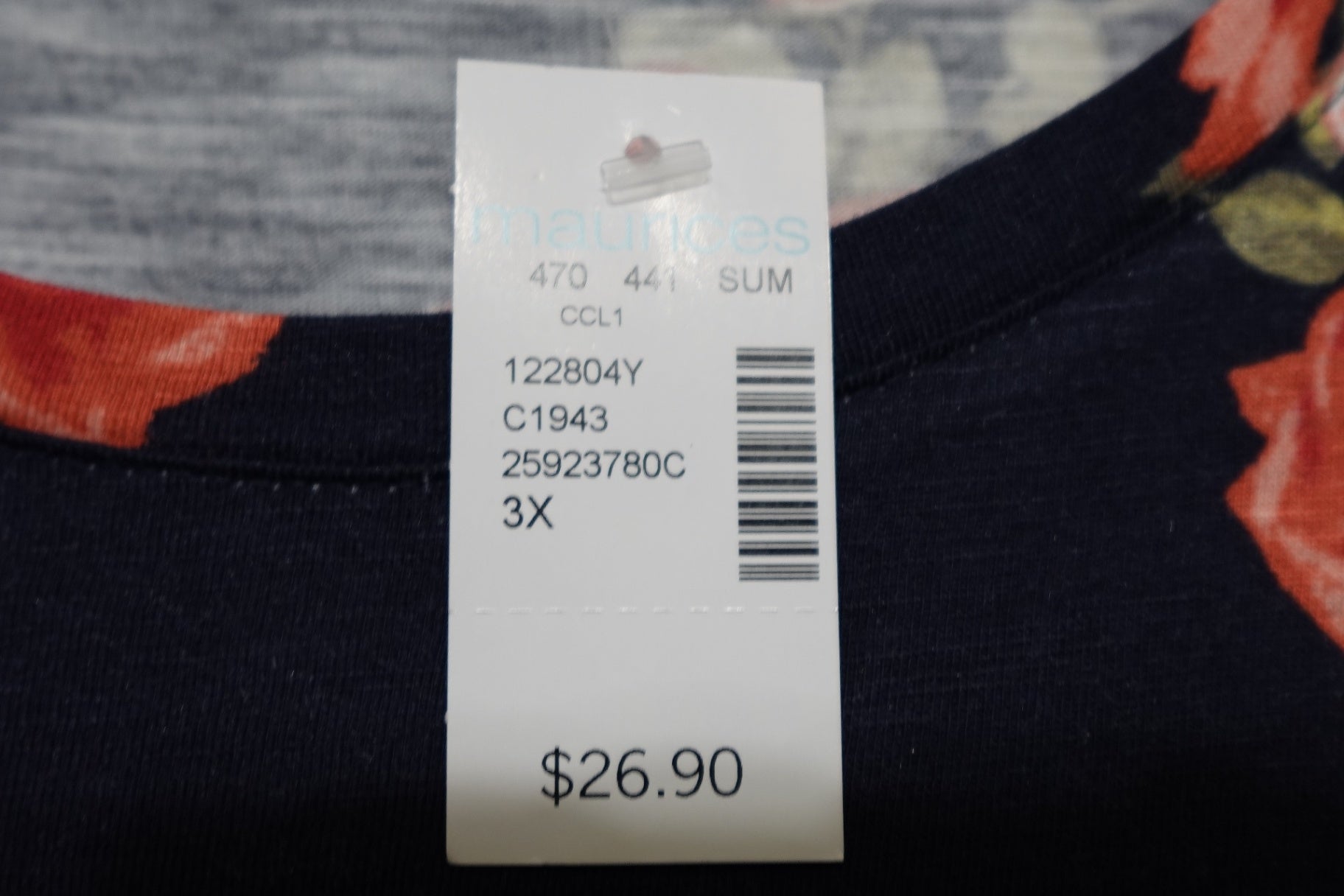 Maurices, New t-shirt short sleeve, Size 3X