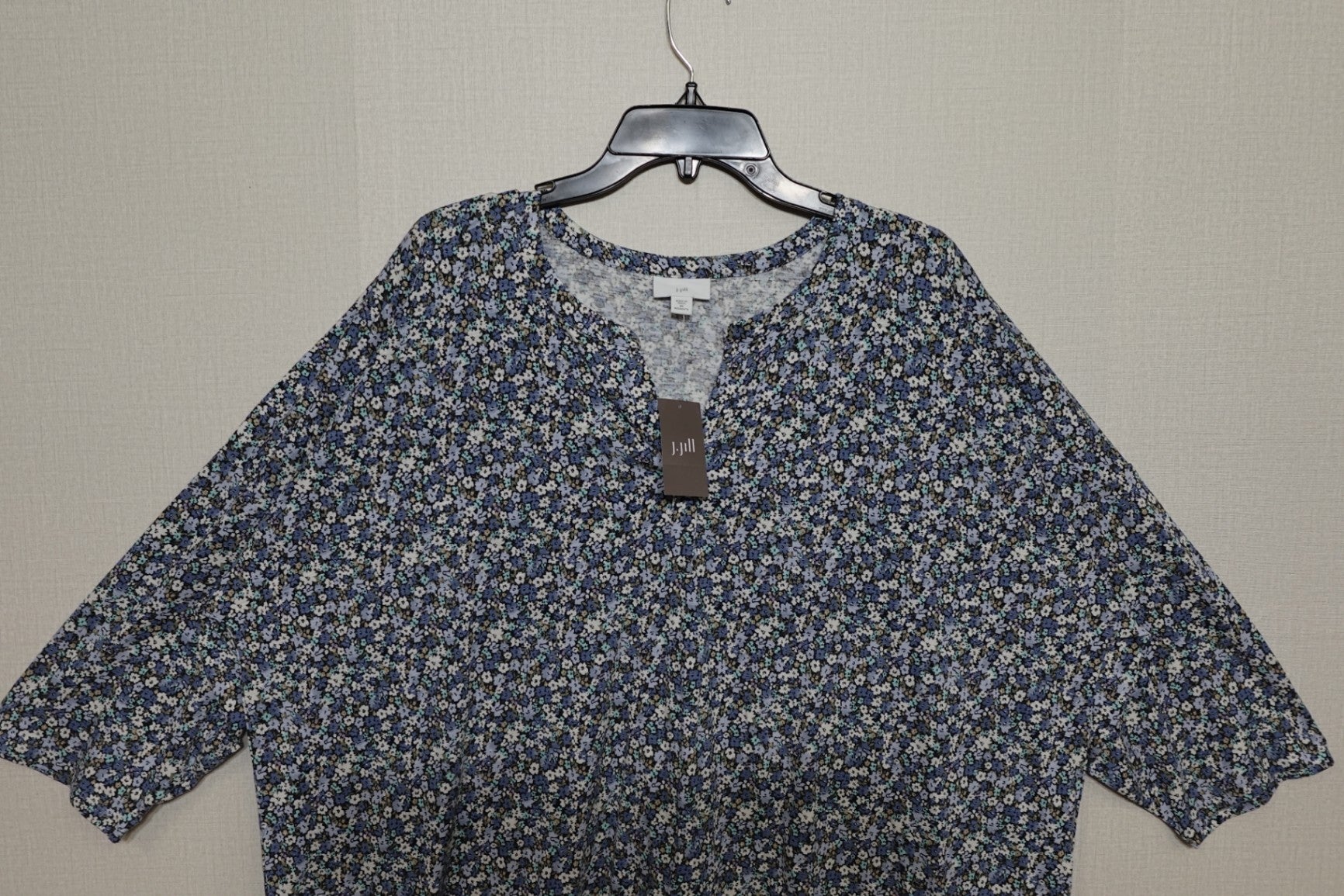 J. Jill, New 3/4 Sleeved Top, Size 3X