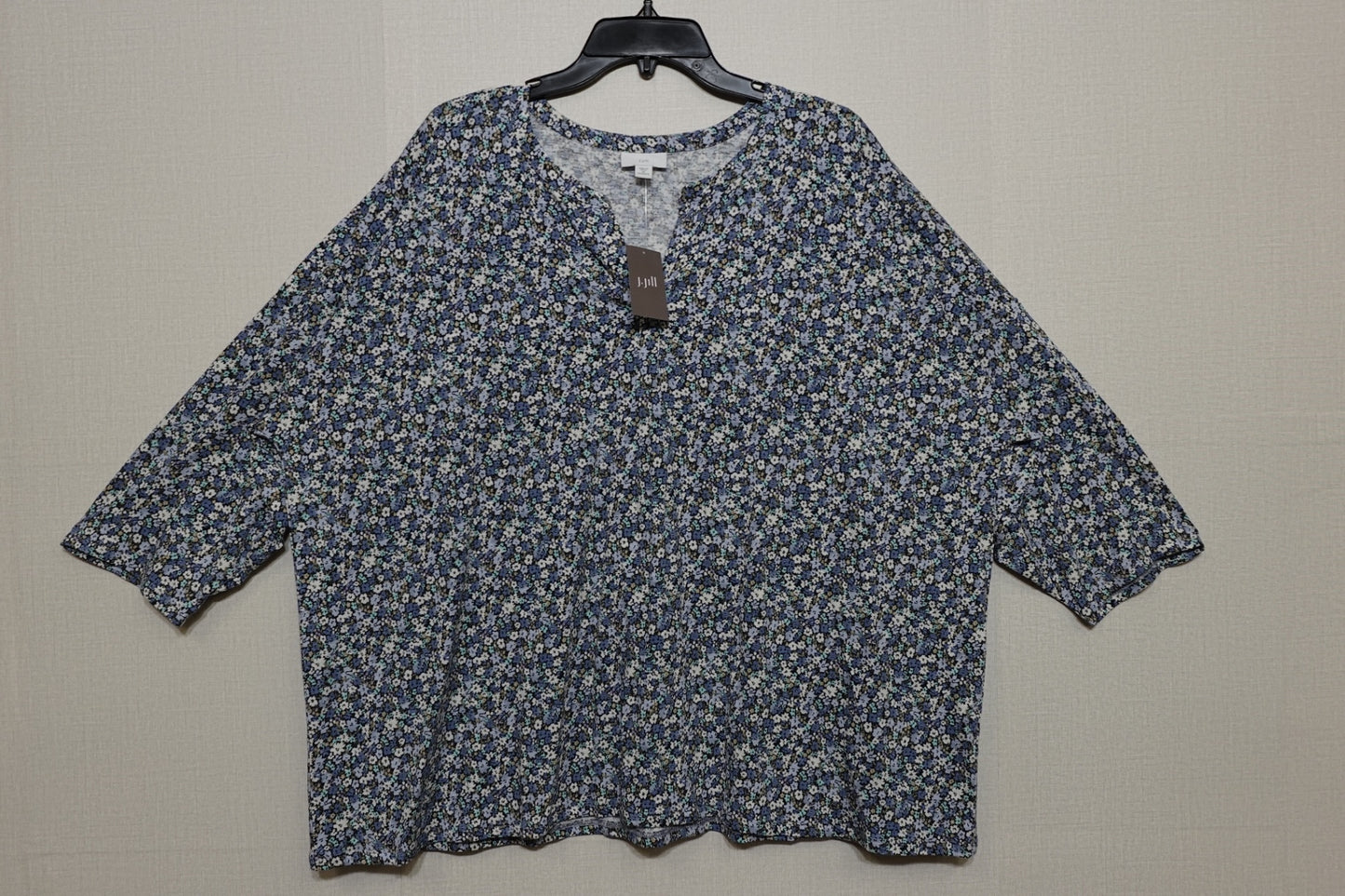 J. Jill, New 3/4 Sleeved Top, Size 3X