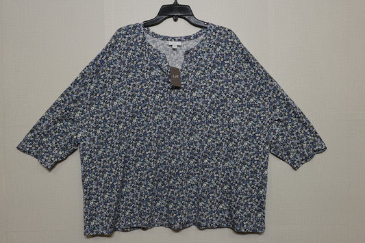 J. Jill, New 3/4 Sleeved Top, Size 3X
