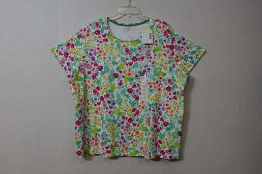 Laura Scott, New short sleeve top, Size 3X