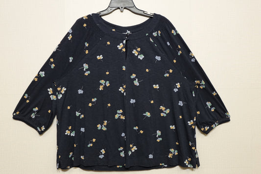 J. Jill, 3/4  Sleeved Top, Size 2X