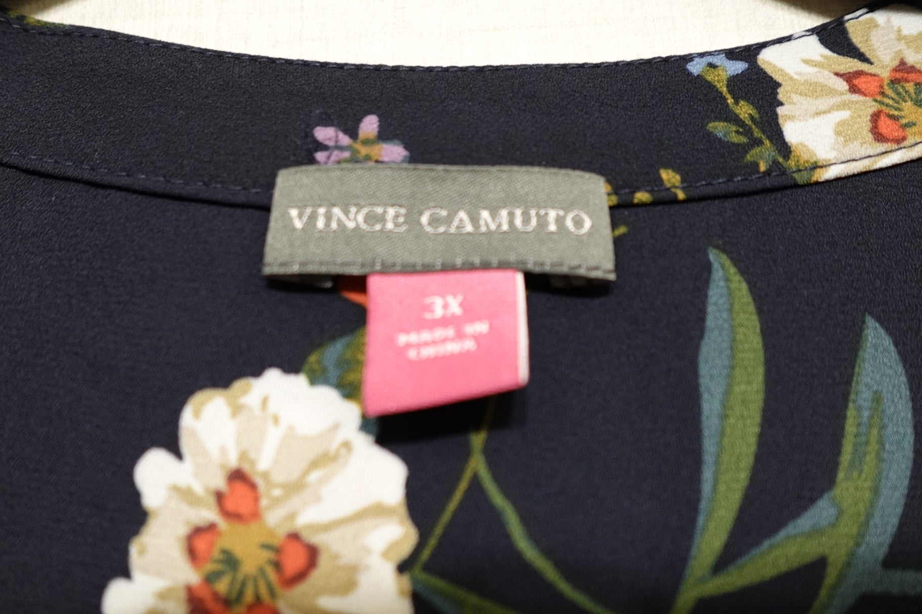 Vince Camuto, New Long Sleeve Top, Size 3X