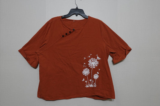 (No Label), Short Sleeved Top, Size L/XL (label says 3XL)