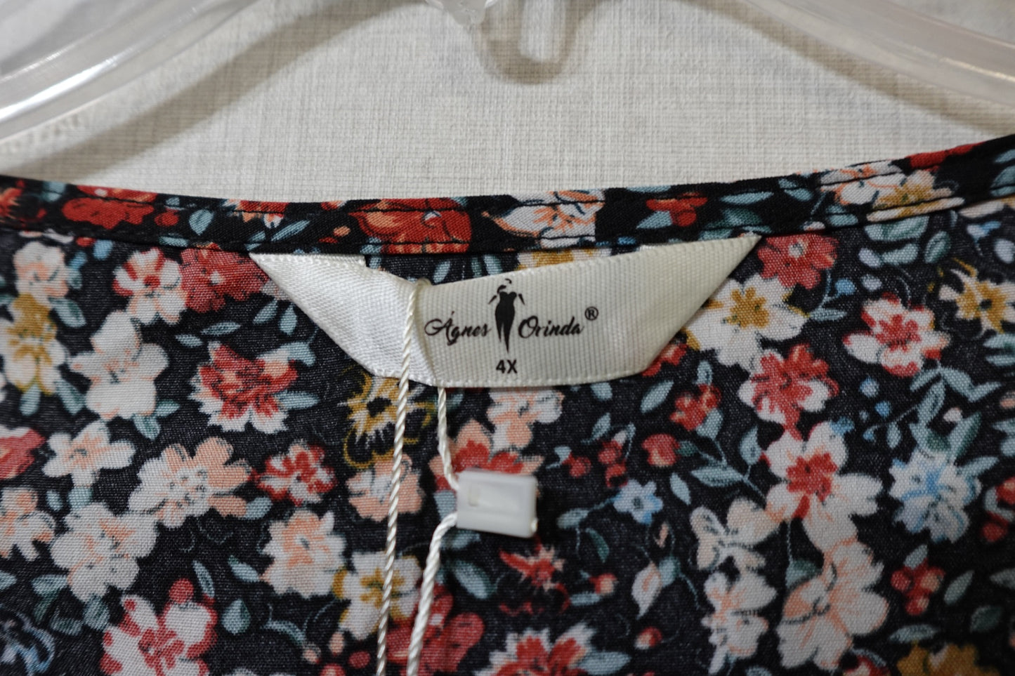 Agnes orinda, New Long sleeve blouse, Size 3X