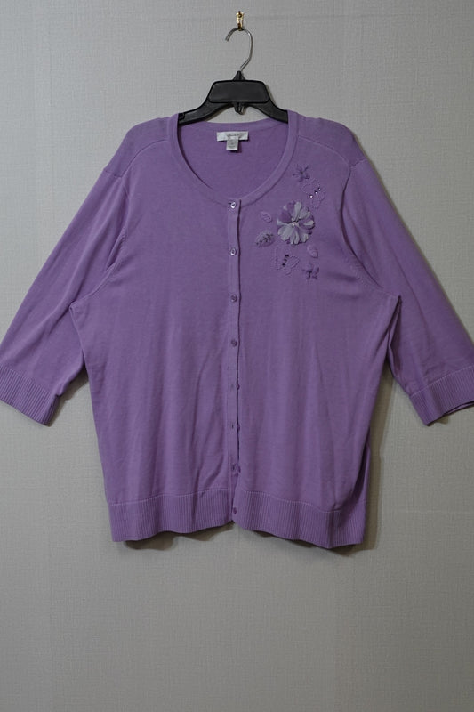 CJ banks©, Cardigan, Size 3X